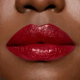 Помада для губ MAC Cosmetics Holiday MACximal Satin Lipstick сатиновая, стойкая, интенсивный пигмент, 3,5 г, оттенок Ruby Woo La La — фото 5