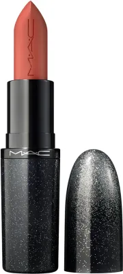 Помада для губ MAC Cosmetics Holiday MACximal Satin Lipstick сатиновая, стойкая, интенсивный пигмент, 3,5 г, оттенок Café Mocha Latte