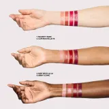 Помада для губ MAC Cosmetics Holiday MACximal Satin Lipstick сатиновая, стойкая, интенсивный пигмент, 3,5 г, оттенок Naughty Nude — фото 6