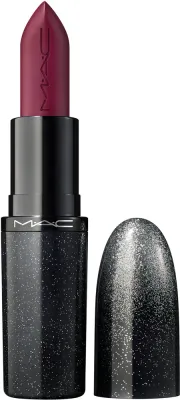 Помада для губ MAC Cosmetics Holiday MACximal Satin Lipstick сатиновая, стойкая, интенсивный пигмент, 3,5 г, оттенок Berry Iconic