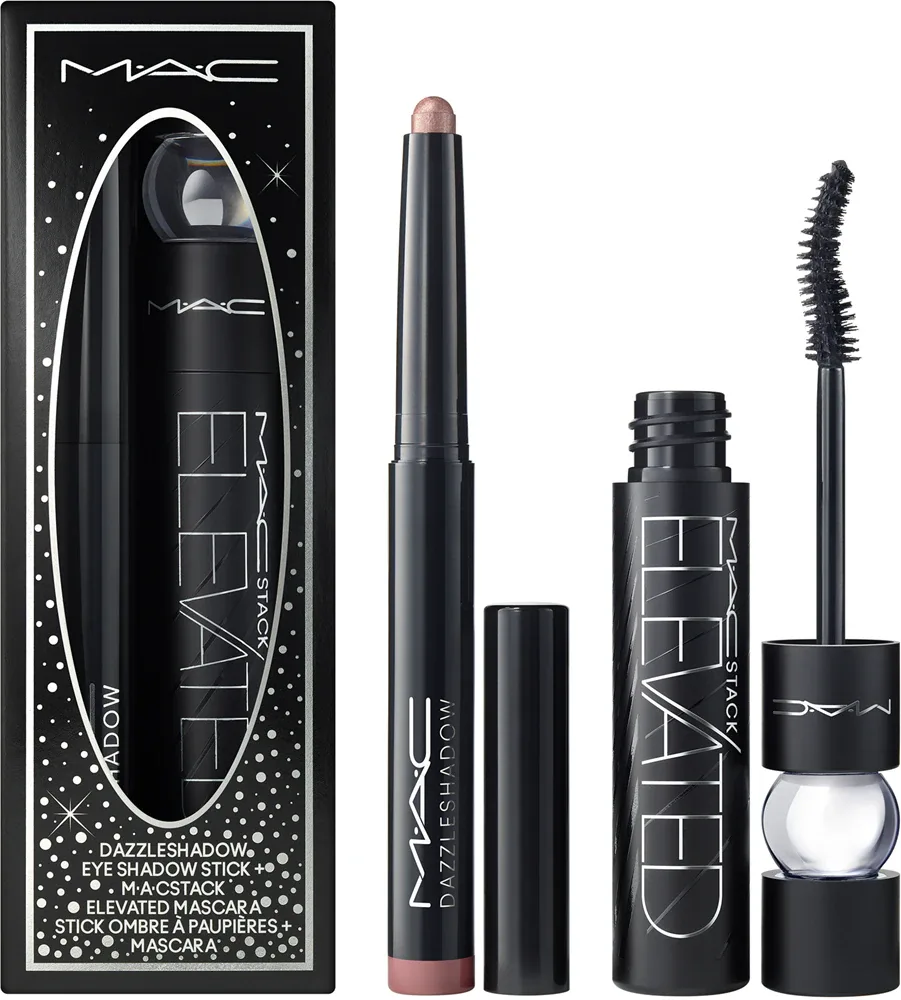 Набор для макияжа глаз MAC Cosmetics Holiday Dressed To Dazzle Eye Duo тушь для ресниц и кремовые тени в стике