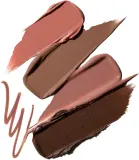 Набор для макияжа губ MAC Cosmetics Holiday MAC Celebrity Nude Lip Vault три помады, мусс и карандаш, с косметичкой — фото 2