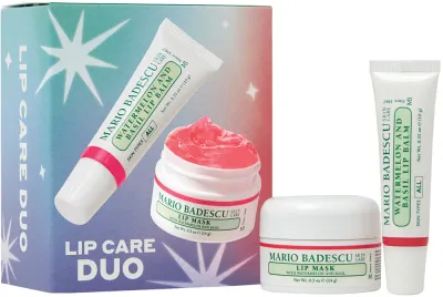 Набор для ухода за губами Mario Badescu Lip Care Duo, бальзам и маска, увлажнение