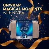 Набор косметики для мужчин NIVEA MEN Time to Get Ready подарочный, гель для бритья, бальзам после бритья, антиперспирант — фото 2