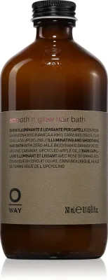 Шампунь для волос Oway Smooth'n glow Hiar Bath разглаживающий, увлажняющий, 240 мл