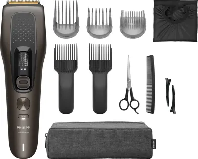 Машинка для стрижки волос Philips Series 9000 HC9721/15 с титановыми лезвиями, 28 настроек длины, 1 шт