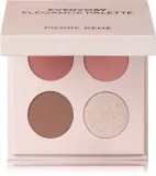 Pierre René Everyday Elegance Palette - Палетка теней для век Pierre Rene Everyday Elegance Palette с матовыми и блестящими тенями, 1 шт, 1 шт, оттенок Rose — фото 1