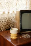 Ароматическая свеча Paddywax Melt Smoked Pistachio, осенний и зимний аромат, с соевым воском, 240 г — фото 3