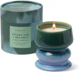 Ароматическая свеча Paddywax Melt Fresh Air Sea Salt, лёгкий чистый аромат, с соевым воском, 240 г — фото 2