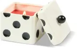 Ароматическая свеча Paddywax Lucky Dice Tobacco Patchouli, согревающий аромат, с соевым воском, 283 г — фото 2