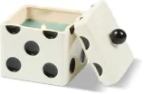 Ароматическая свеча Paddywax Lucky Dice Misted Lime, с соевым воском, 283 г — фото 2