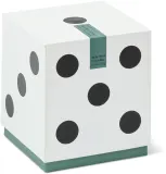 Ароматическая свеча Paddywax Lucky Dice Misted Lime, с соевым воском, 283 г — фото 4