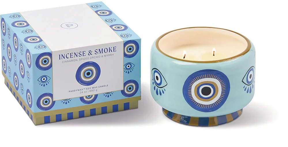 Ароматическая свеча Paddywax A Dopo Eye, согревающий аромат, с соевым воском, 680 г