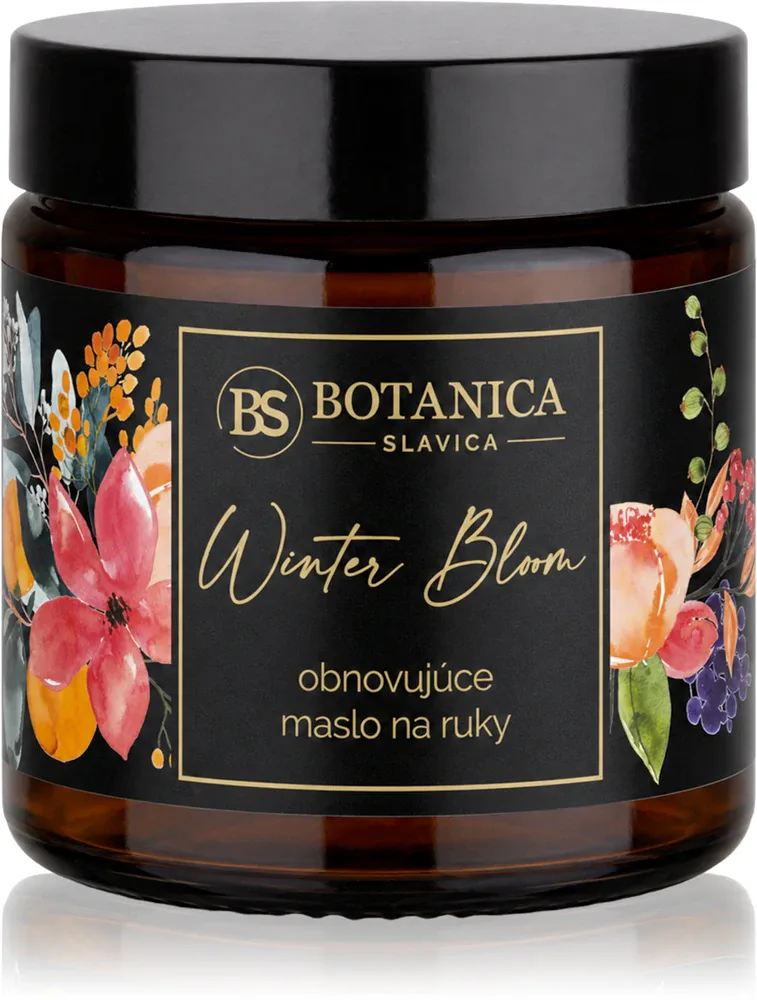 Крем для рук Soaphoria Botanica Slavica Winter Bloom увлажняющий, с маслом ши и маслом какао, 120 мл