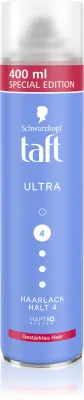 Лак для волос Schwarzkopf Taft Ultra фиксирующий, для объёма, 400 мл