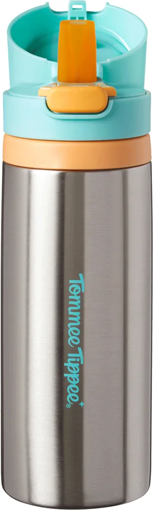 Детская бутылка для воды Tommee Tippee On The Go с трубочкой, непроливайка, 500 мл 24m+