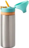 Детская бутылка для воды Tommee Tippee On The Go с трубочкой, непроливайка, 500 мл 24m+ — фото 2