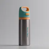 Детская бутылка для воды Tommee Tippee On The Go с трубочкой, непроливайка, 500 мл 24m+ — фото 5