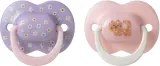 Пустышка Tommee Tippee Ultimate Fit 6-18m ортодонтическая, симметричная, 6-18 месяцев, 2 шт — фото 2