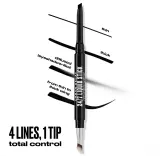 Карандаш для глаз Urban Decay 24/7 Liquid Stick водостойкий, выдвижной, со встроенной растушёвкой, 15 г, оттенок Fluid Fig — фото 4