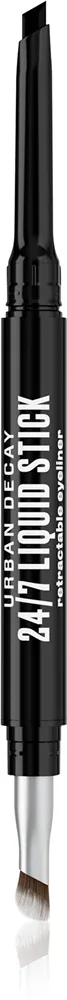 Карандаш для глаз Urban Decay 24/7 Liquid Stick водостойкий, выдвижной, со встроенной растушёвкой, 15 г, оттенок Melted Onyx