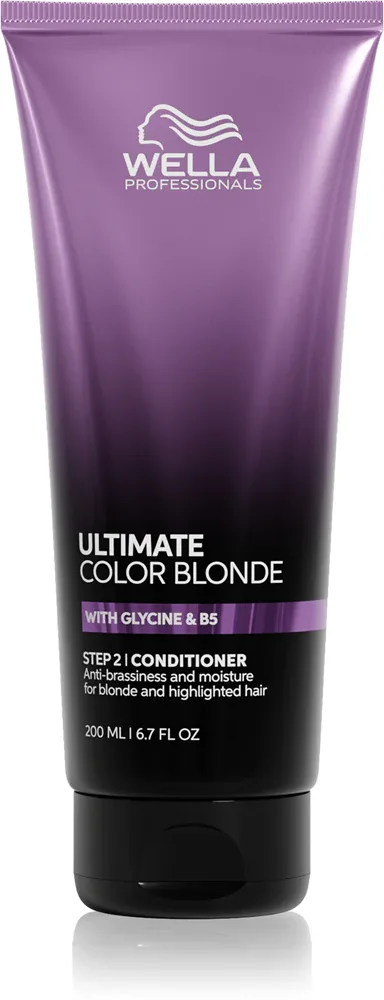 Кондиционер для светлых волос Wella Professionals Ultimate Color Blonde Conditioner, нейтрализует желтизну, 200 мл