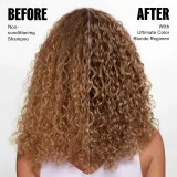 Шампунь для светлых волос Wella Professionals Ultimate Color Blonde Shampoo, с фиолетовыми пигментами, 50 мл / 250 мл / 1000 мл — фото 7