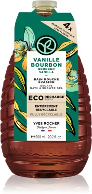 Гель для душа Yves Rocher Bain de Nature мягкий, с экстрактом ванили, 600 мл