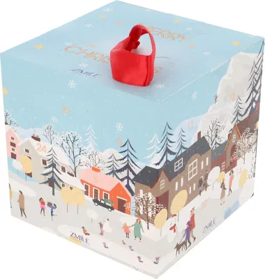Адвент-календарь ZMILE COSMETICS Winter Wonderland с декоративной косметикой, 24 сюрприза