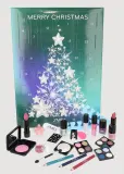 Адвент-календарь ZMILE COSMETICS Crystal Teal Time с декоративной косметикой, 24 сюрприза — фото 1