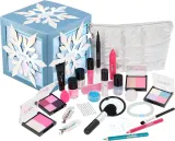 Адвент-календарь ZMILE COSMETICS Snowflake Puzzle с декоративной косметикой, 24 сюрприза Frosty White — фото 1