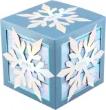 Адвент-календарь ZMILE COSMETICS Snowflake Puzzle с декоративной косметикой, 24 сюрприза Frosty White — фото 2