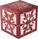 Адвент-календарь ZMILE COSMETICS Snowflake Puzzle с декоративной косметикой, 24 сюрприза Cherry Red — фото 2