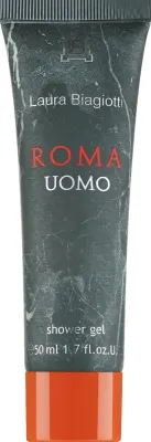 Гель для душа Laura Biagiotti Roma Uomo мужской парфюмированный, 200 мл