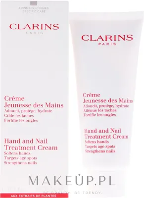 Крем для рук и ногтей Clarins Hand and Nail Treatment Cream интенсивно увлажняющий