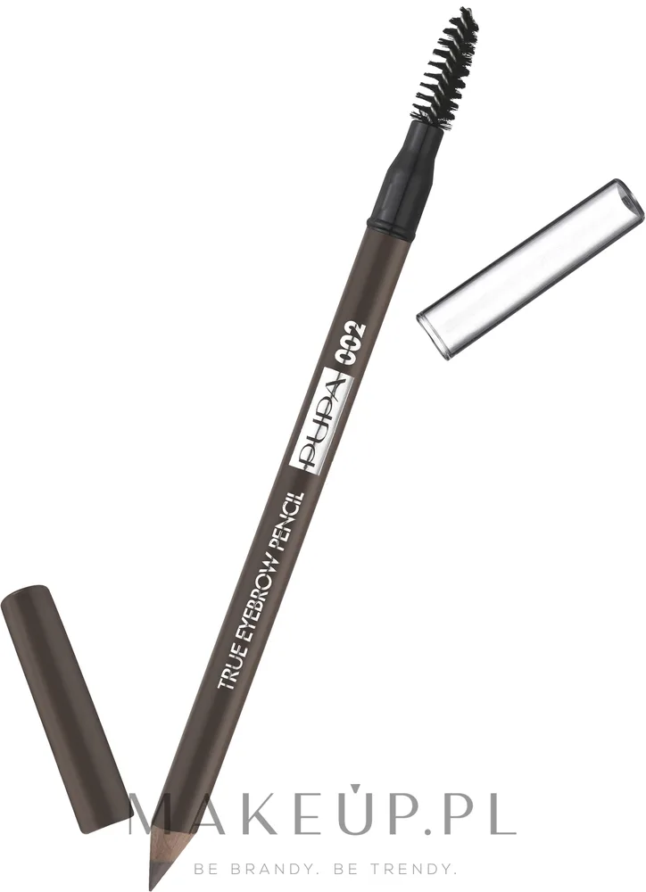 Карандаш для бровей Pupa True Eyebrow Pencil Waterproof, оттенок 02