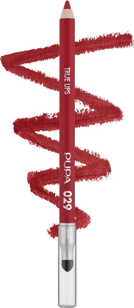 Контурный карандаш для губ Pupa True Lips, оттенок 29 - Fire Red