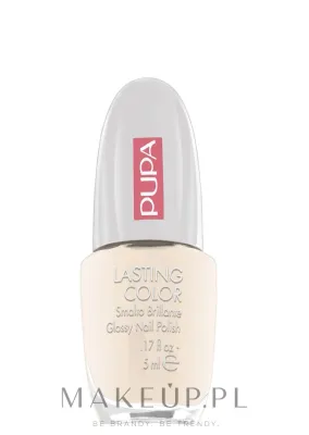 Pupa Lasting Color лак для ногтей глянцевый плотный пигмент тонкая кисть маникюр 5 мл, оттенок 104 - Beige