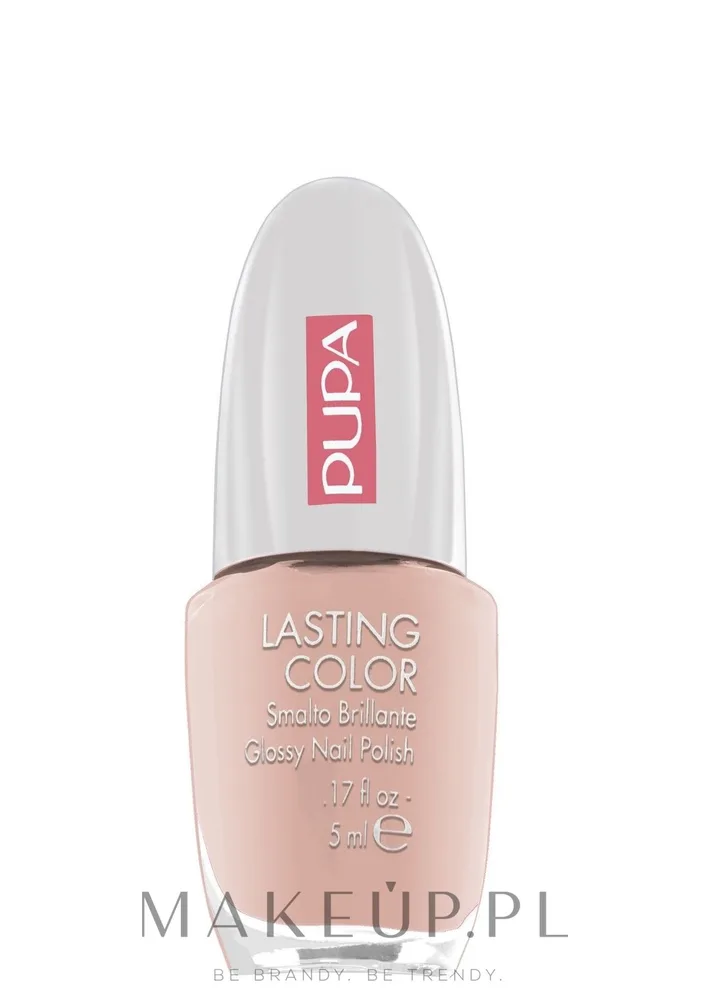 Pupa Lasting Color лак для ногтей глянцевый плотный пигмент тонкая кисть маникюр 5 мл, оттенок 200 - Pastel Pink