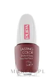 Pupa Lasting Color лак для ногтей глянцевый плотный пигмент тонкая кисть маникюр 5 мл, оттенок 608 - Rouge Noir — фото 1