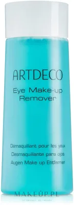 Жидкость для снятия макияжа с глаз Artdeco Eye Make Up Remover, для чувствительных зон лица, с васильком и пантенолом
