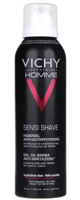 Гель для бритья Vichy Homme Anti-Irritations против раздражения, для чувствительной кожи, 150 мл
