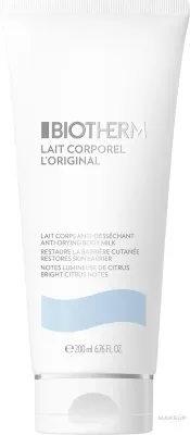 Молочко для тела Biotherm Lait Corporel Body Milk, увлажняющее, с оливковым маслом и витамином E