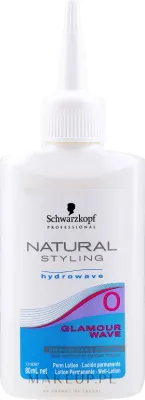 Двухфазный препарат для долговременной завивки Schwarzkopf Professional Natural Styling Curl Care 0, для трудно поддающихся волос, 80 мл