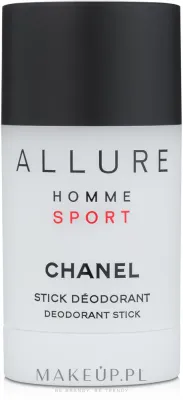 Chanel Allure Homme Sport дезодорант-стик парфюмированный мужской 75 мл, твёрдый дезодорант для мужчин с ароматом