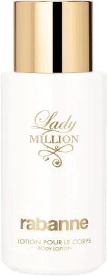 Лосьон для тела Rabanne Lady Million питательный, для сухой кожи, цветочно-восточно-фруктовый аромат, 200 мл