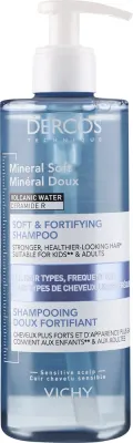 Шампунь Vichy Dercos Mineral Soft Shampoo мягкий, минеральный, укрепляющий, 400 мл