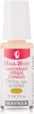 Mavala Mava-White оптический отбеливатель для ногтей маскирующее покрытие база под лак 10 мл — фото 1