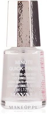 Mavala Minute Quick Finish сушка-закрепитель для лака верхнее покрытие топ быстрая сушка блеск маникюр 5 мл