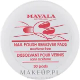 Mavala Nail Polish Remover Pads салфетки для снятия лака без ацетона с ромашкой 30 шт — фото 1
